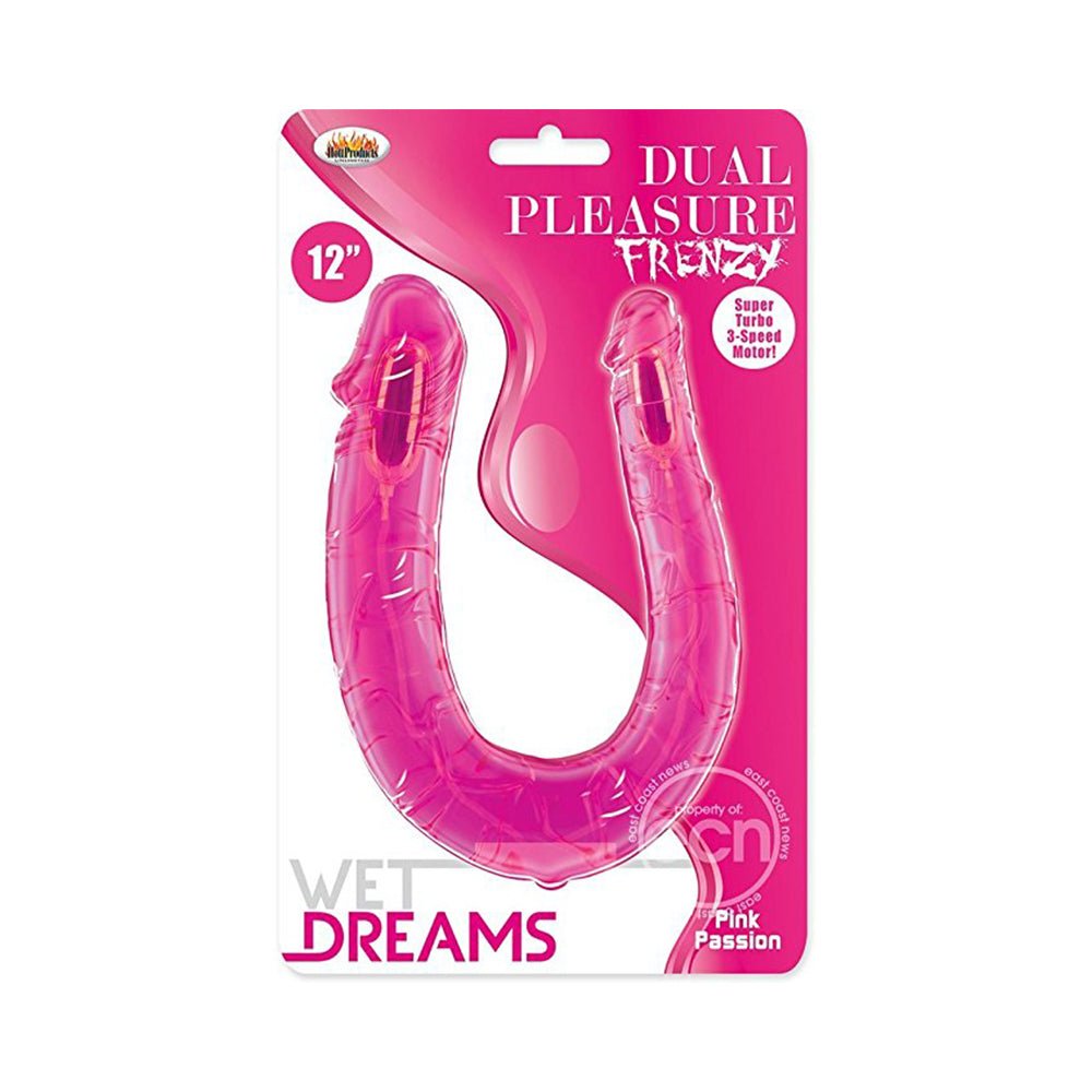 Dual Pleasure Frenzy Pink Double Dong-Hott Products-Sexual Toys®