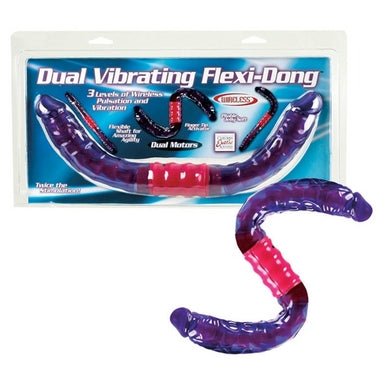 Dual Vibrating Flexi-Dong Purple-blank-Sexual Toys®