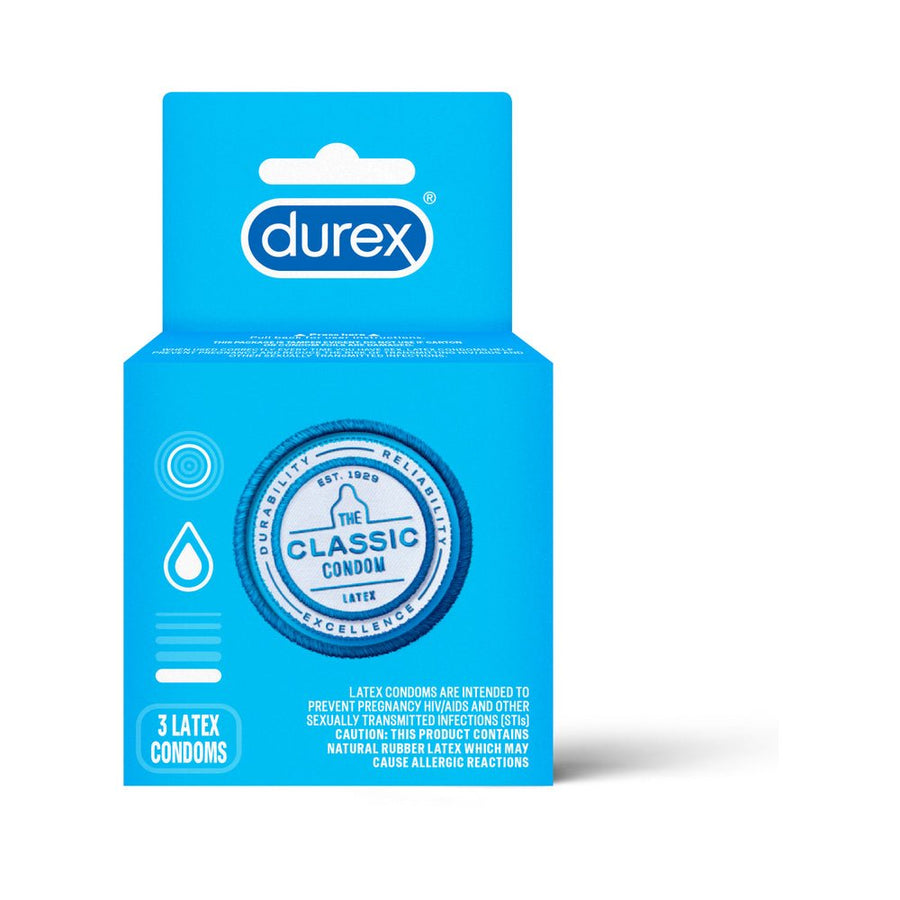 Durex XXL Lubricated 3 Pack Latex Condoms-Paradise Marketing-Sexual Toys®