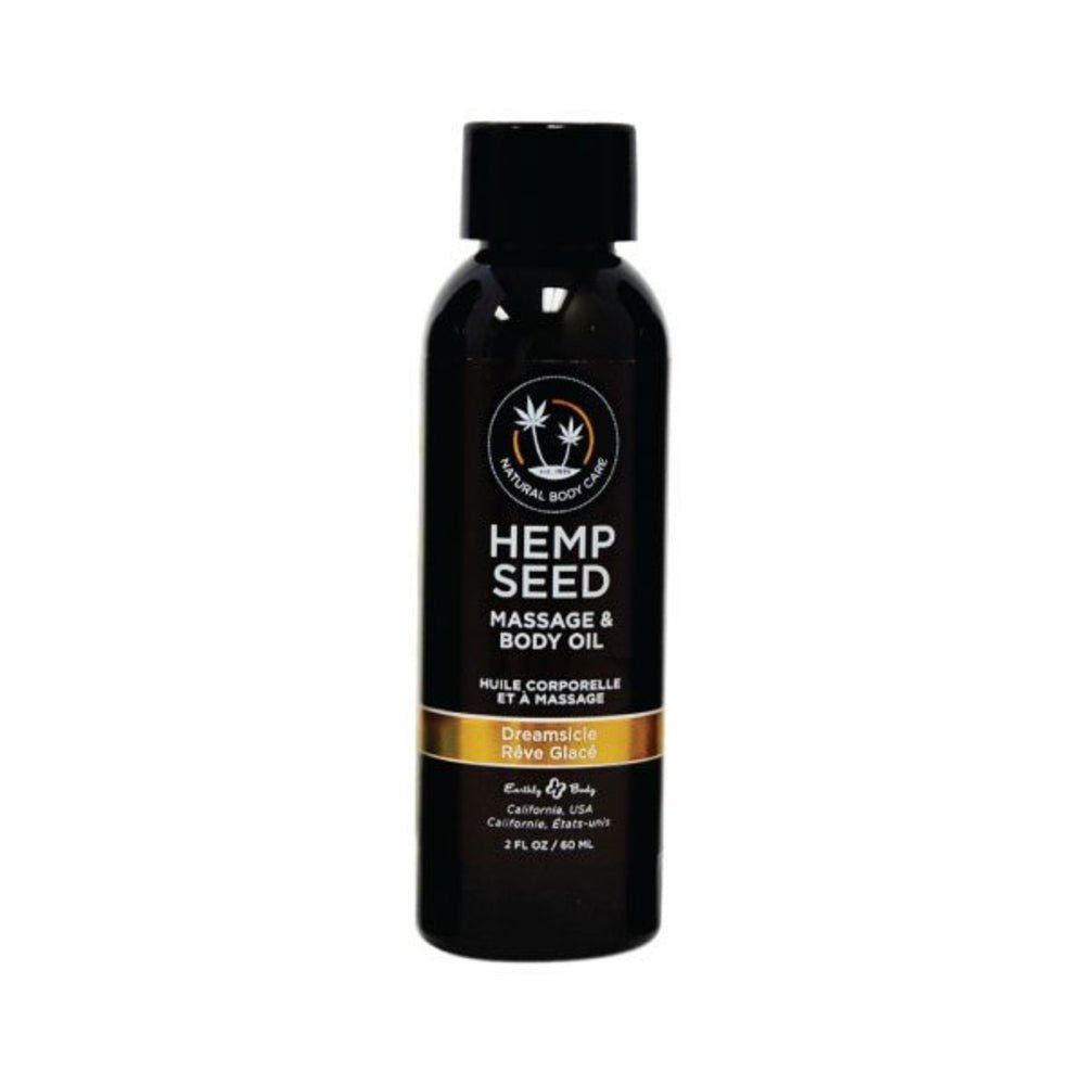 Earthly Body Massage Oil Dreamsicle 2oz-blank-Sexual Toys®