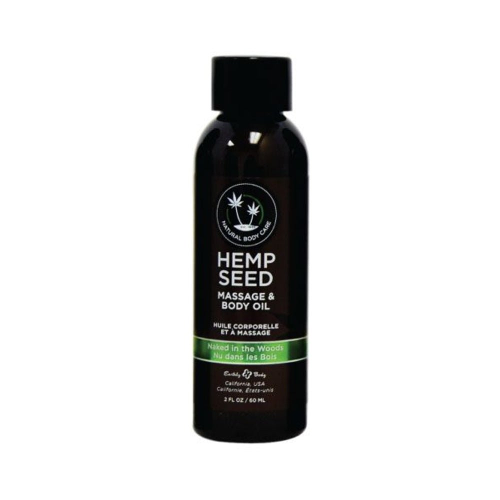 Earthly Body Massage Oil Naked In The Woods 2oz-blank-Sexual Toys®