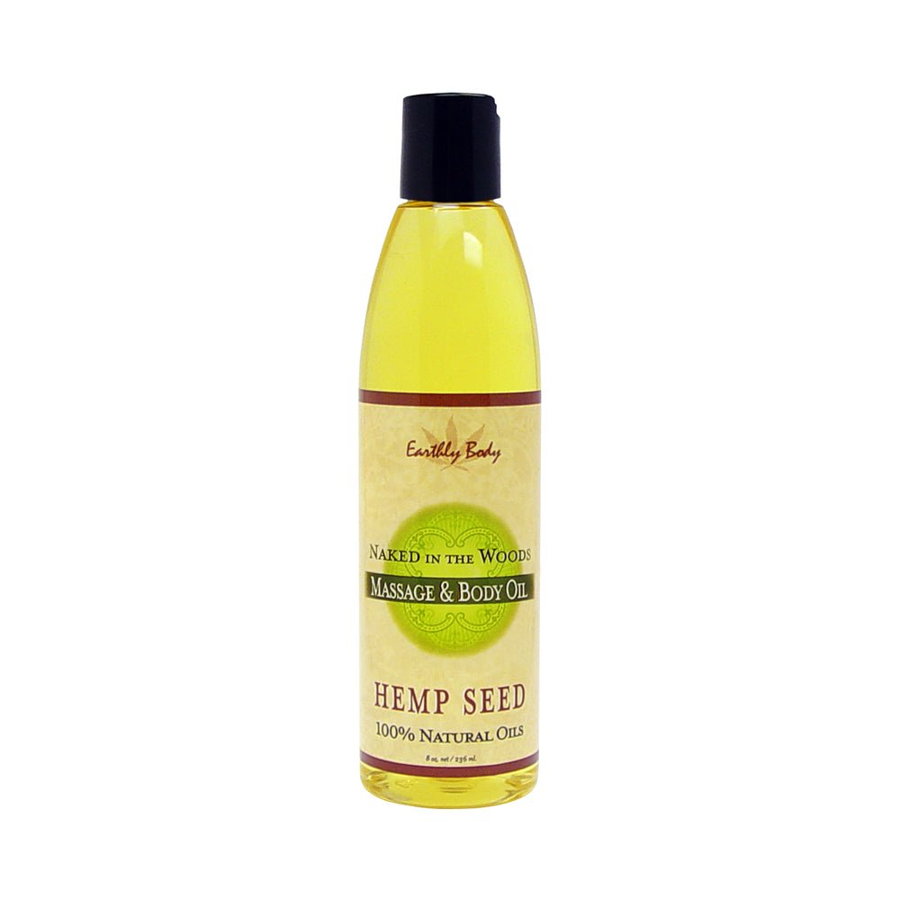 Earthly Body Massage Oil Naked In The Woods 8oz-blank-Sexual Toys®