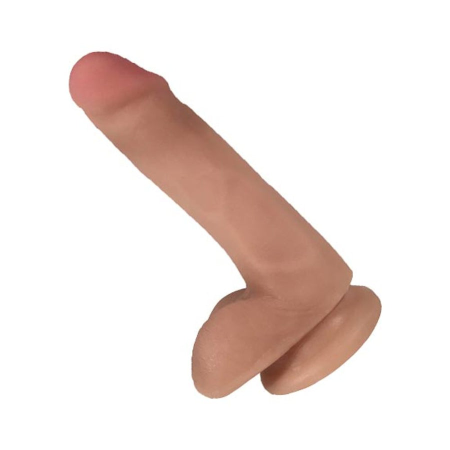 Easy Rider Bioskin Dual Density Dong 6in With Balls-Curve Novelties-Sexual Toys®