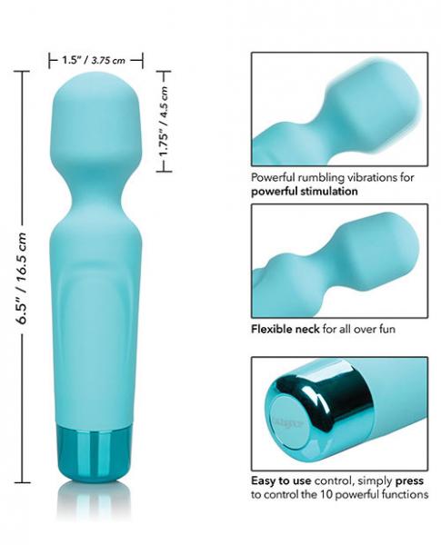 Eden Wand Teal Blue Body Massager-Eden-Sexual Toys®