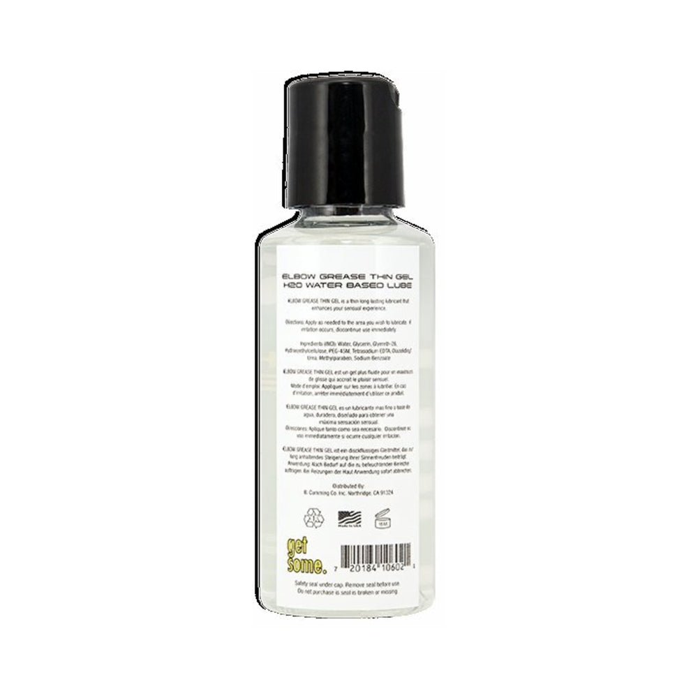 Elbow Grease H2o Thin Gel Lubricant (2.4oz)-blank-Sexual Toys®