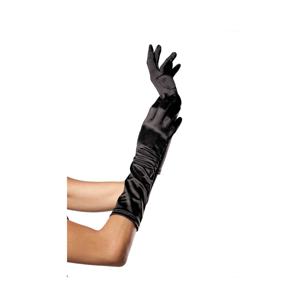 Elbow Length Satin Gloves O/S-blank-Sexual Toys®