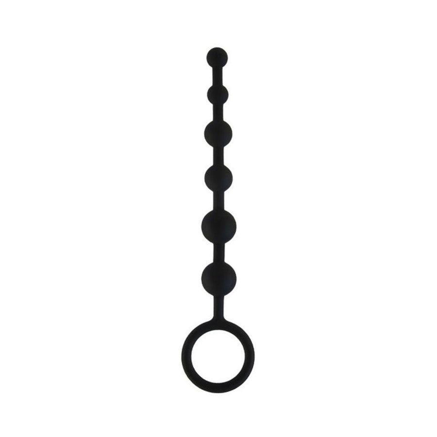 All About Anal Silicone Anal Beads 6 Balls Black-Electric Eel-Sexual Toys®