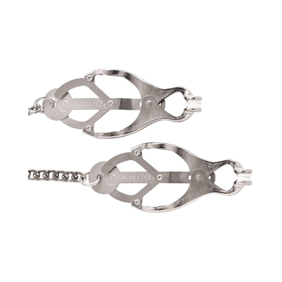 Endurance Butterfly Nipple Clamps with Jewel Chain-blank-Sexual Toys®