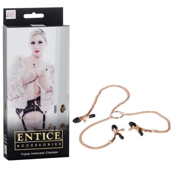Entice Triple Intimate Clamps-Entice Accessories-Sexual Toys®