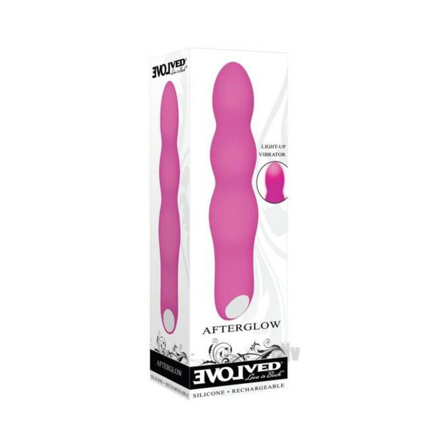 Evolved Afterglow Light-up Vibrator Pink-Glo-Sexual Toys®