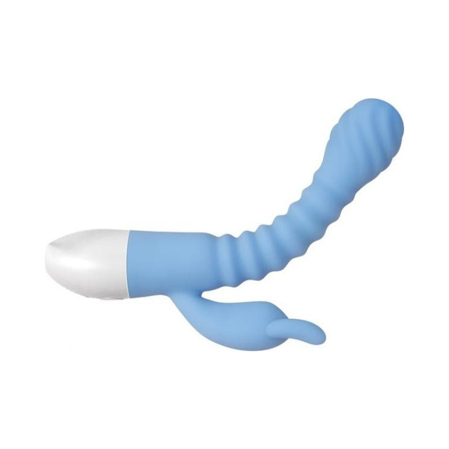 Evolved Bendy Bunny Dual Motors 8 Speeds&amp;functions Ubs Rechargeable Cord Included Silicone Waterproo-Evolved-Sexual Toys®