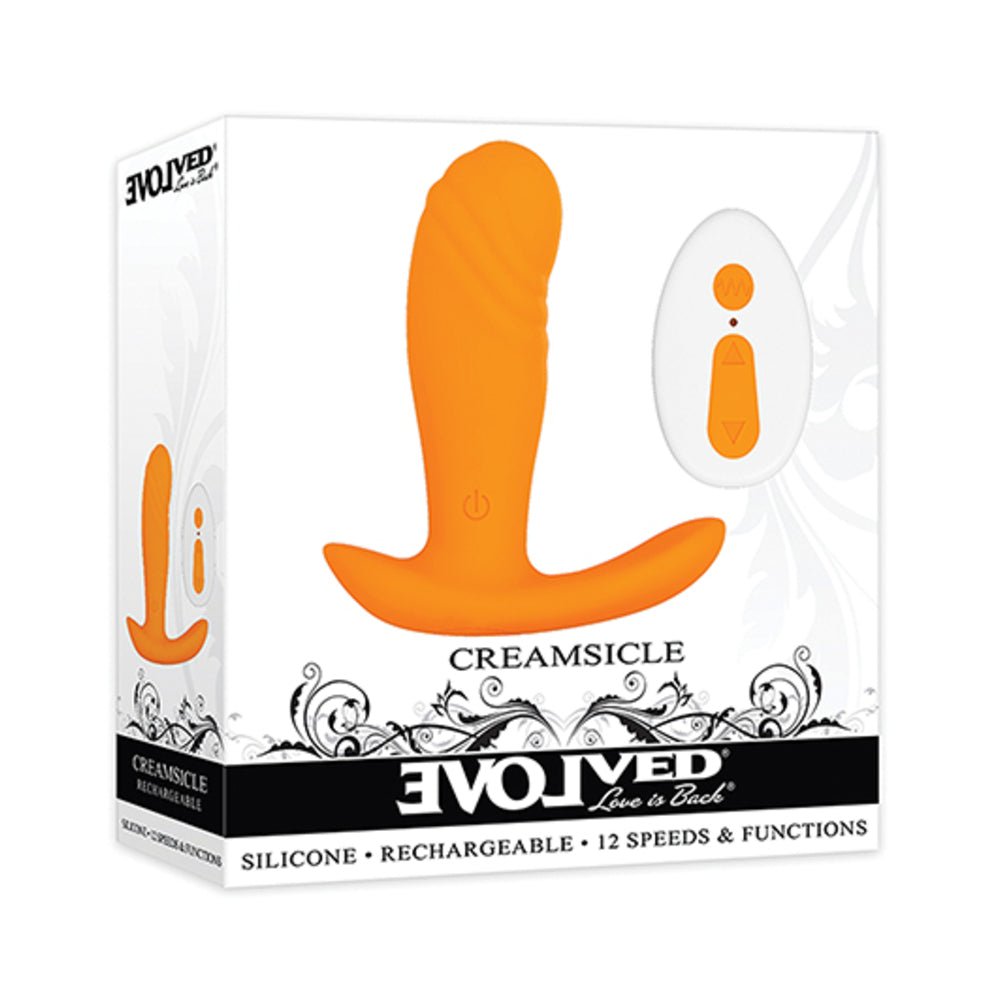 Evolved Creamsicle Rechargeable Silicone Orange-Evolved-Sexual Toys®
