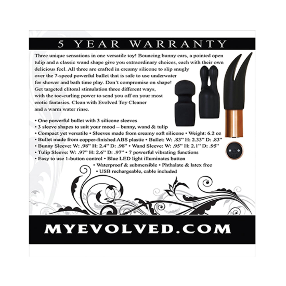 Evolved Glam Squad Black/Copper-Evolved-Sexual Toys®