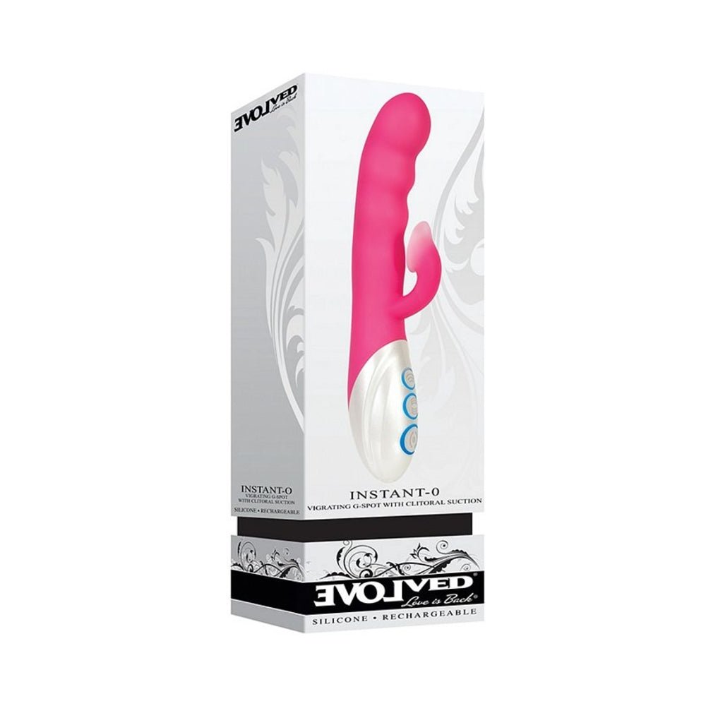 Evolved Instant-o With Clitoral Suction 8 Function Silicone Rechageable Waterproof-Evolved-Sexual Toys®