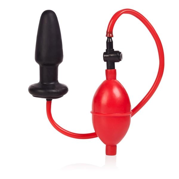 Expandable Butt Plug Latex Red Black-blank-Sexual Toys®