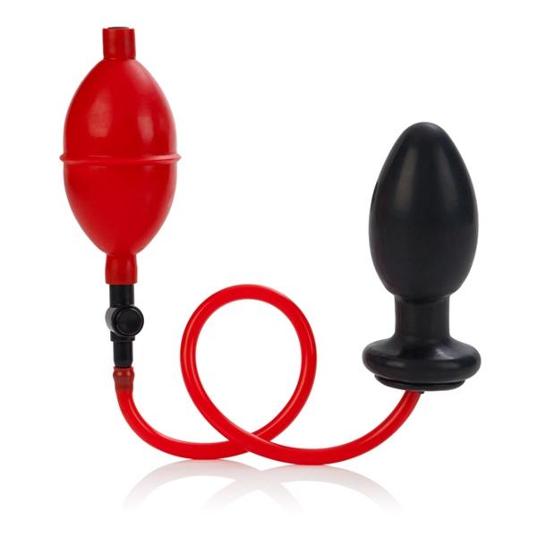 Expandable Butt Plug Latex Red Black-blank-Sexual Toys®