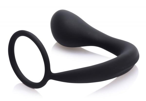 Explorer II Prostate Stimulator & Cock Ring Black-Prostatic Play-Sexual Toys®