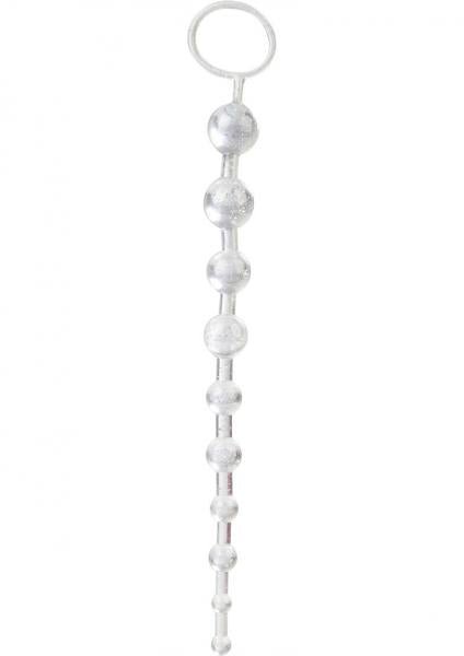 Extreme Pure Gold Platinum X 10 Beads 10.25 Inch White-blank-Sexual Toys®