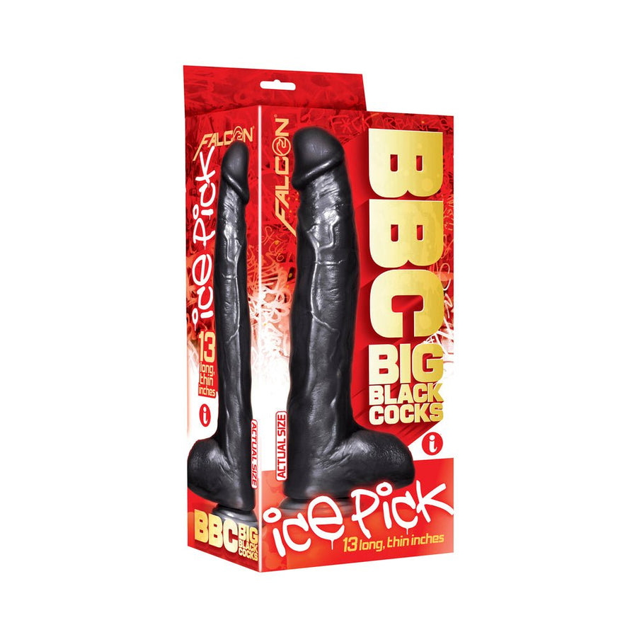 Falcon Bbc - Big Black Cock, Ice Pick, 13in-Icon-Sexual Toys®