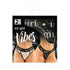 Fantasy Lingerie Vibes Icy Girl Buddy Pack 2 pc. Metallic Boyfriend Brief & Lace Thong-blank-Sexual Toys®