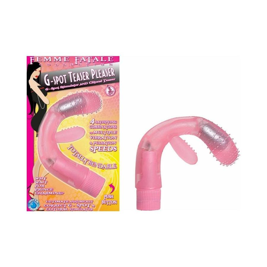 Femme Fatale G-Spot Teaser Pink Vibrator-Nasstoys-Sexual Toys®