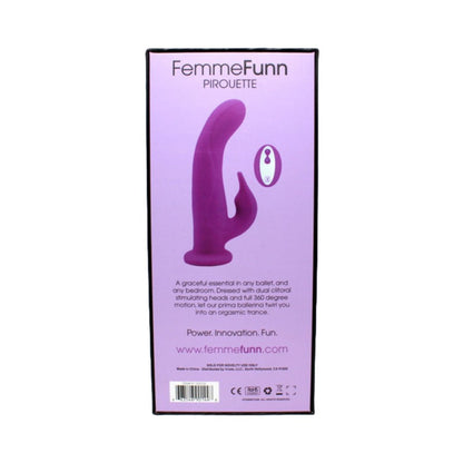 Femmefunn Pirouette Rabbit Vibrator-FemmeFunn-Sexual Toys®