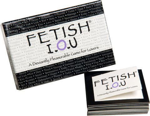 Fetish IOU Card Game-blank-Sexual Toys®