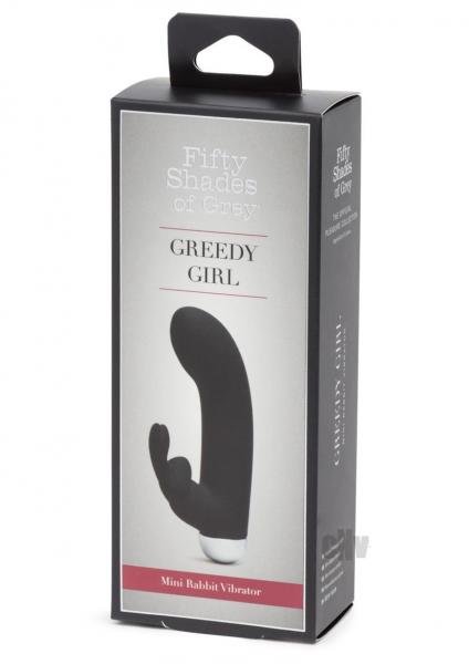 Fifty Shades Of Grey Greedy Girl Mini Rabbit Vibrator-Fifty Shades of Grey-Sexual Toys®