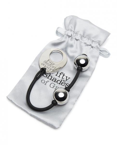 Fifty Shades Of Grey Inner Goddess Mini Silver Pleasure Balls 3oz-Fifty Shades of Grey-Sexual Toys®