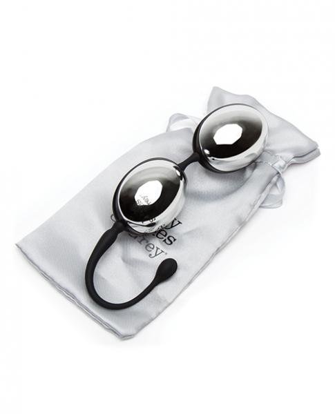 Fifty Shades Of Grey Inner Goddess Silver Jiggle Balls 2.3oz-Fifty Shades of Grey-Sexual Toys®