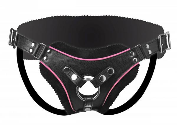 Flamingo Low Rise Strap On Harness Black O/S-Strap U-Sexual Toys®