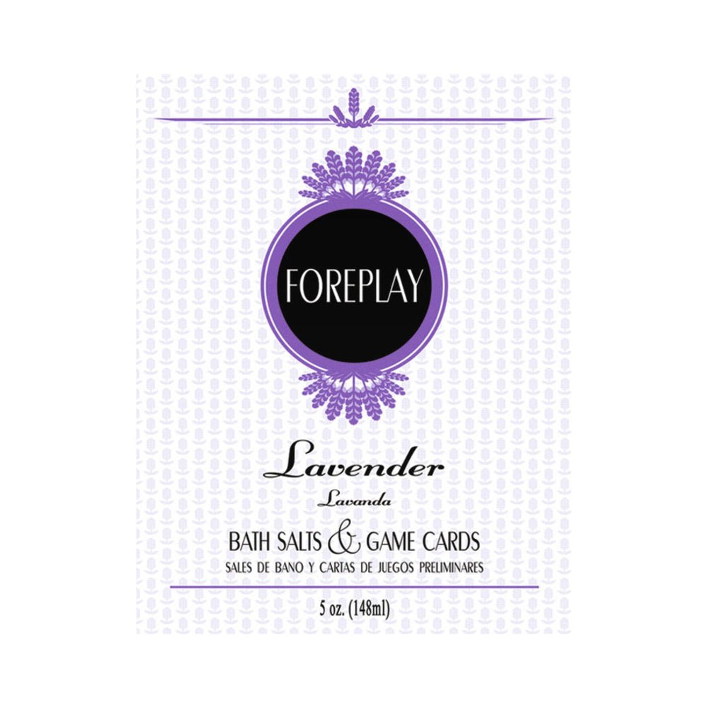 Foreplay Bath Salts & Game Cards - Lavender-Kheper Games-Sexual Toys®