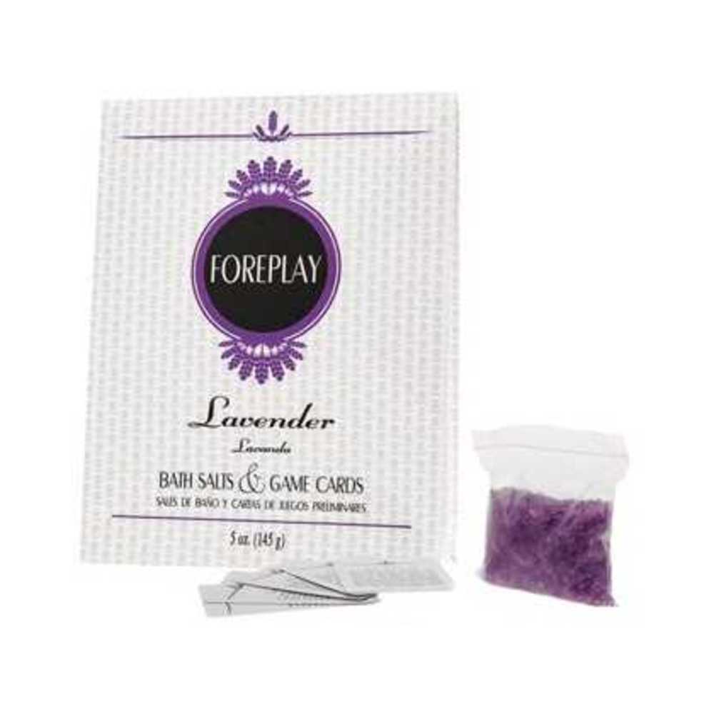 Foreplay Bath Salts & Game Cards - Lavender-Kheper Games-Sexual Toys®