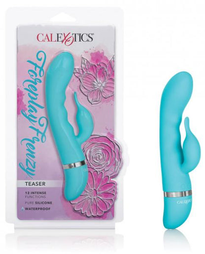 Foreplay Frenzy Teaser Rabbit Style Vibrator Blue-Cal Exotics-Sexual Toys®