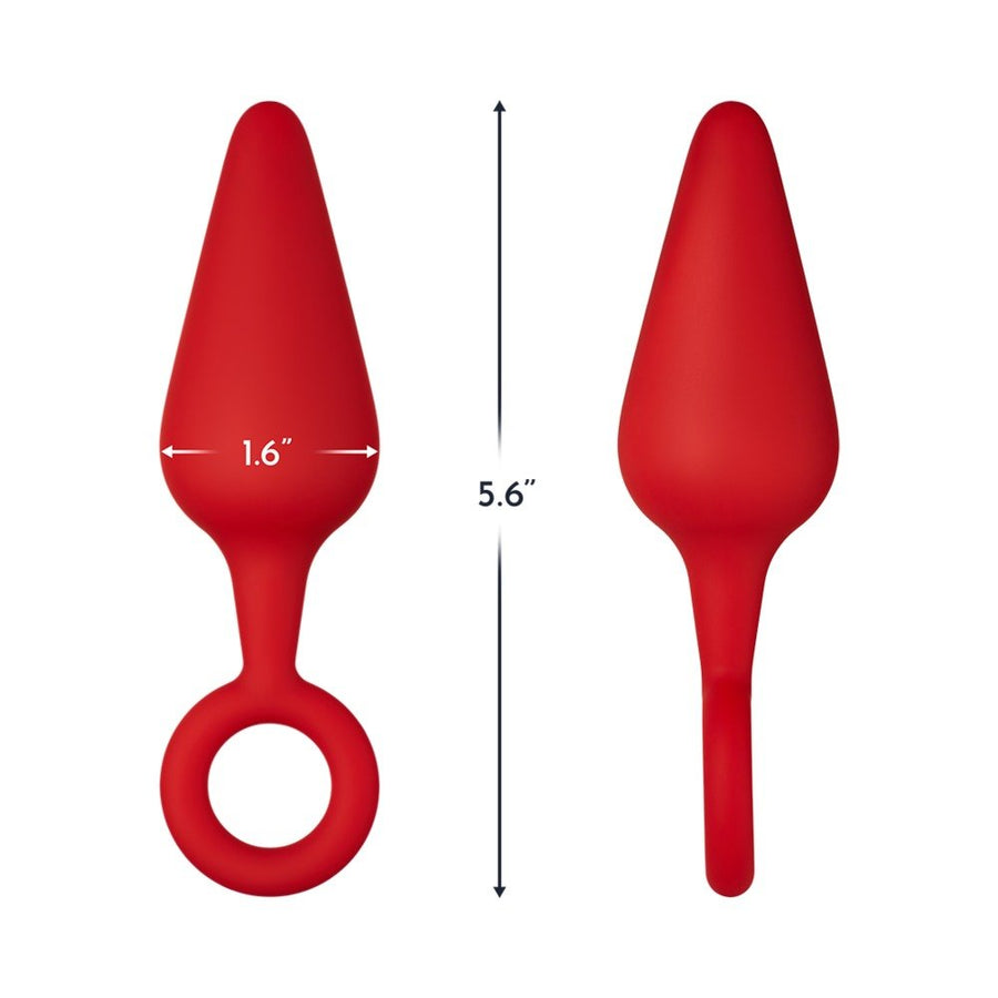 Forto F-10: Silicone Plug W/ Pull Ring Lg-Forto-Sexual Toys®