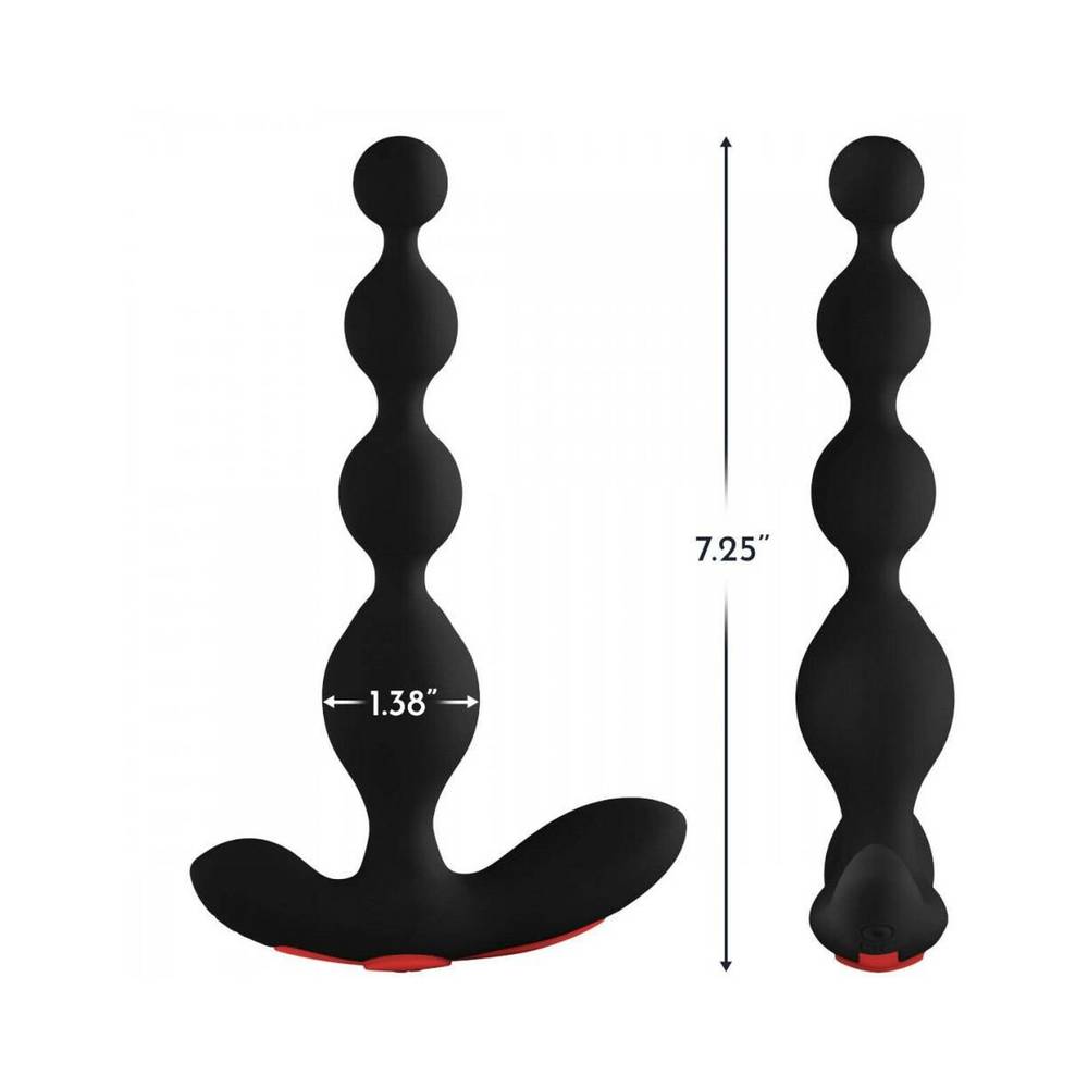 Forto Vibrating Anal Beads Black-Forto-Sexual Toys®