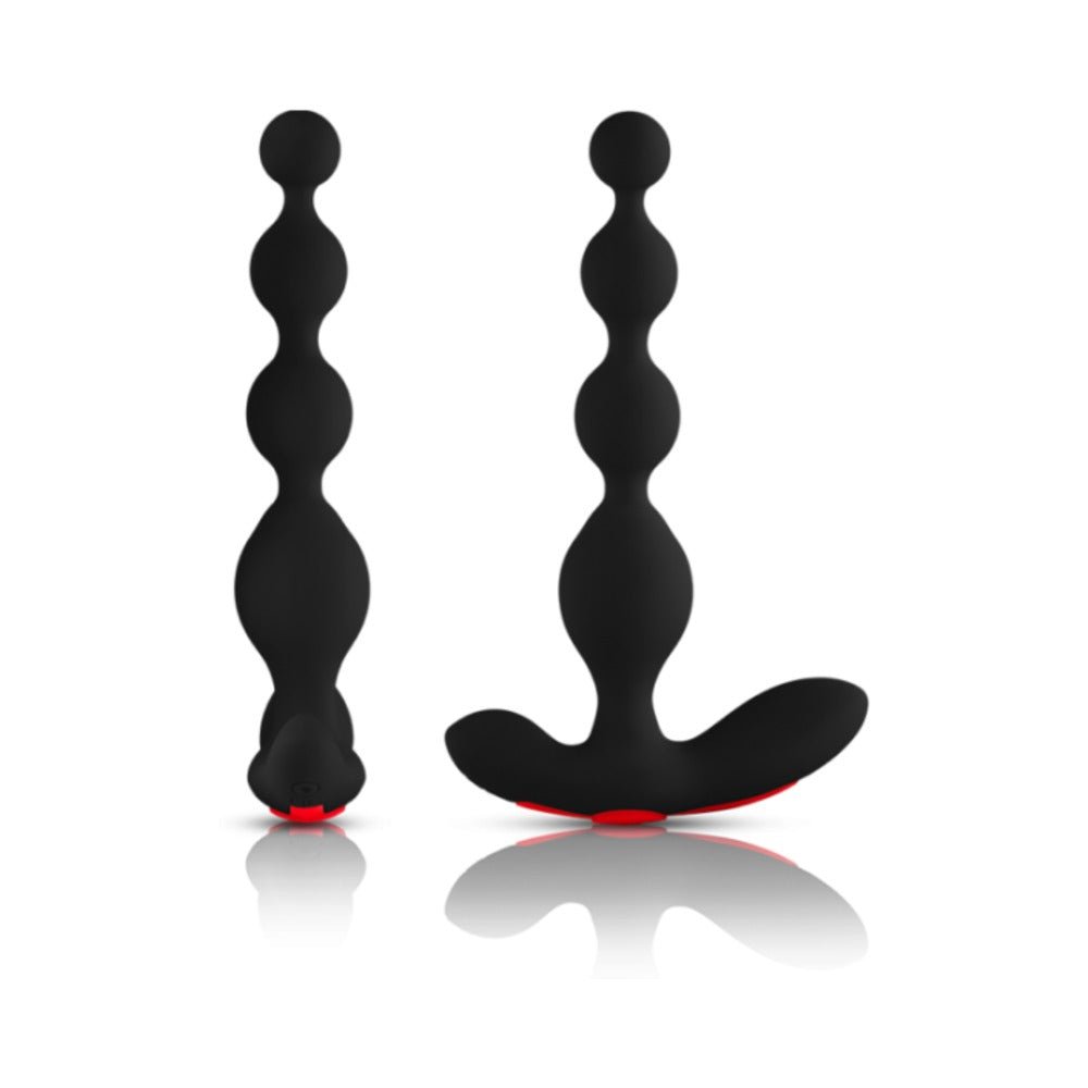 Forto Vibrating Anal Beads Black-Forto-Sexual Toys®