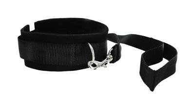 Frisky 46 Inches Leash And Collar Set Black-Frisky-Sexual Toys®