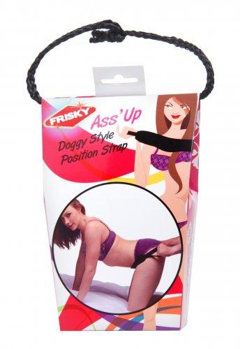 Ass Up Doggy Style Position Strap Black-Frisky-Sexual Toys®