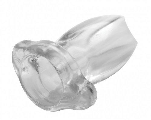 Gape Glory Clear Hollow Anal Plug Large-Master Series-Sexual Toys®