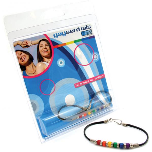 Gayentials Ceramic Bead Bracelet 8 inches-Gaysentials Pride Goods-Sexual Toys®