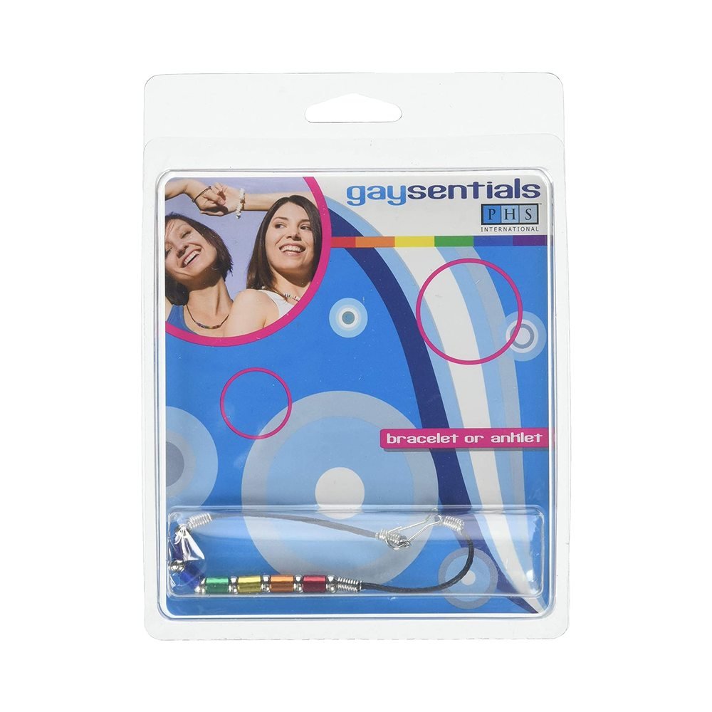 Gaysentials Rainbow Aluminum Tube Bracelet 8 inches-PHS International-Sexual Toys®