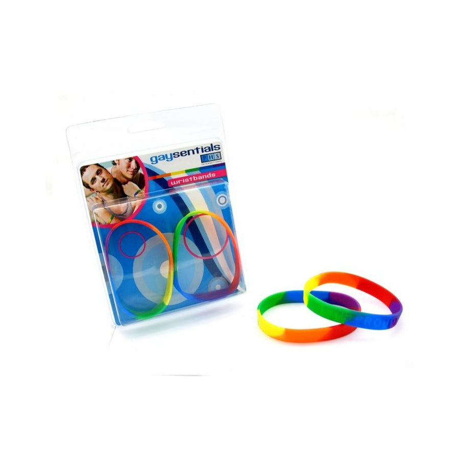 Gaysentials Rainbow Silicone Bracelet Set-PHS International-Sexual Toys®
