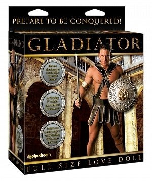 Gladiator Full Size Inflatable Doll With Dong-blank-Sexual Toys®