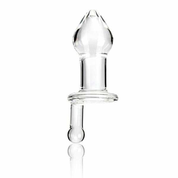 Glas 5 inches Juicer Clear Glass Butt Plug-Electric Eel-Sexual Toys®