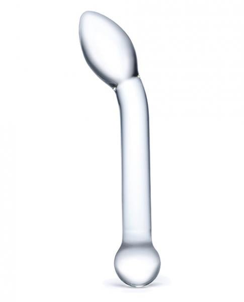 Glas 8 inches Slimline G-Spot Glass Dildo Clear-Electric Eel-Sexual Toys®