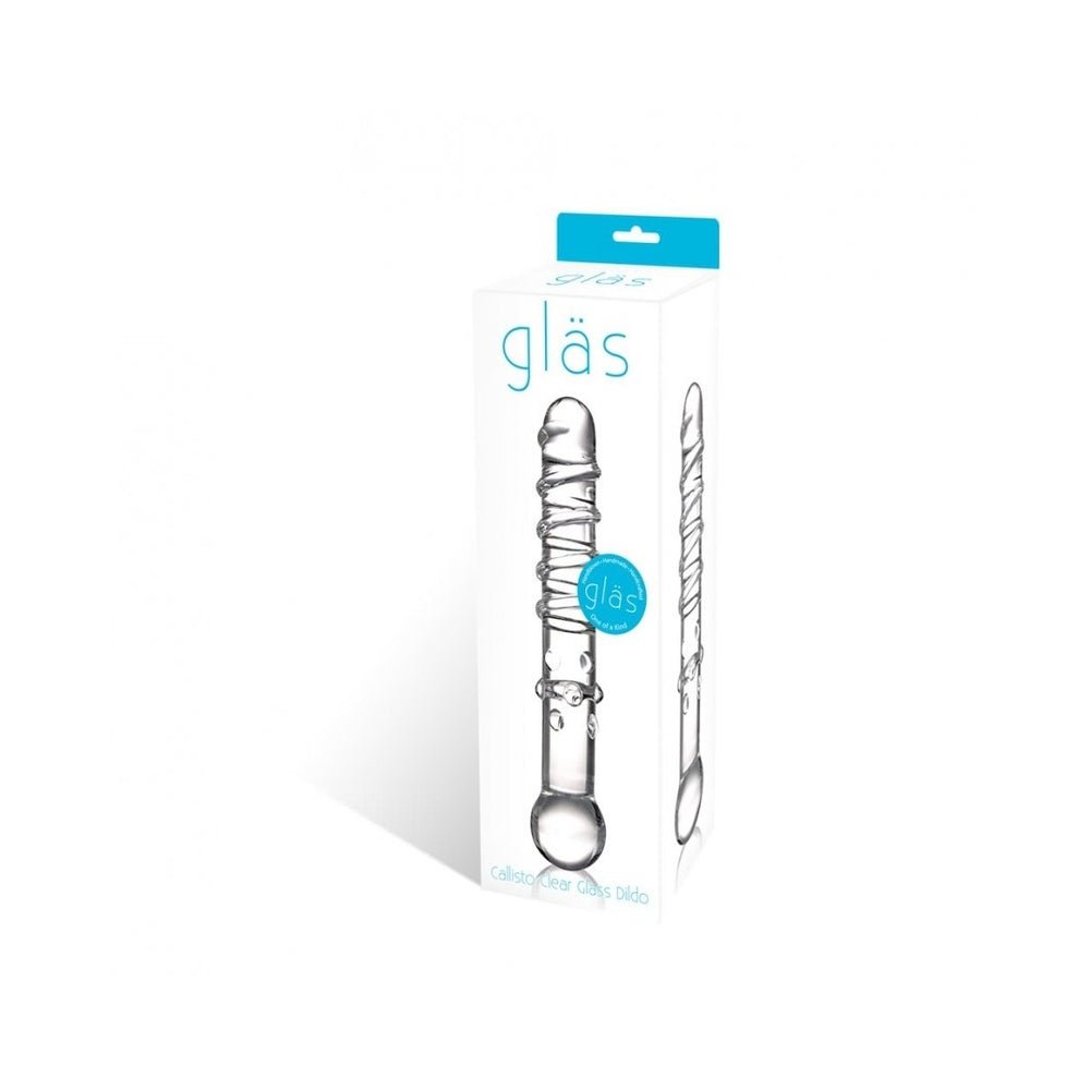 Glas Callisto Clear Glass Dildo-Electric Eel-Sexual Toys®