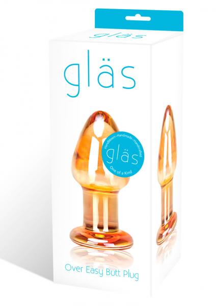 Glas Over Easy Glass Butt Plug-Electric Eel-Sexual Toys®