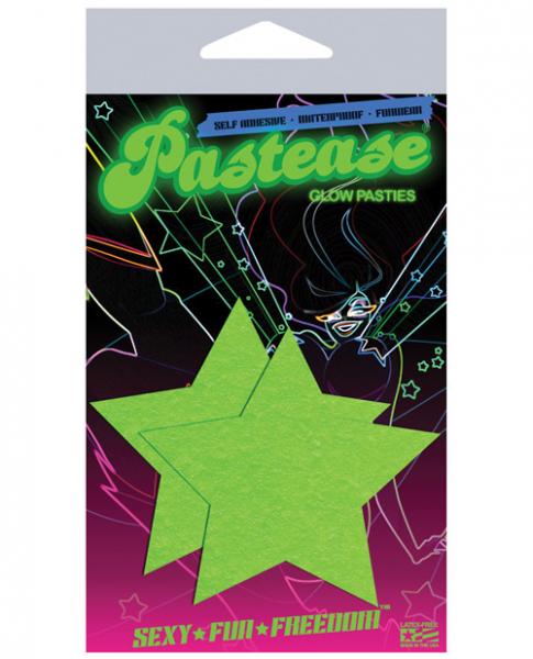 Glow In The Dark Stars Pasties O/S-Pastease Brand Pasties-Sexual Toys®