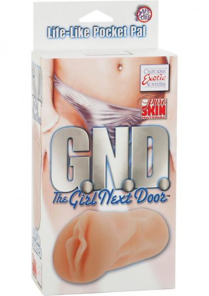 GND The Girl Next Door Pussy Masturbator Ivory-blank-Sexual Toys®